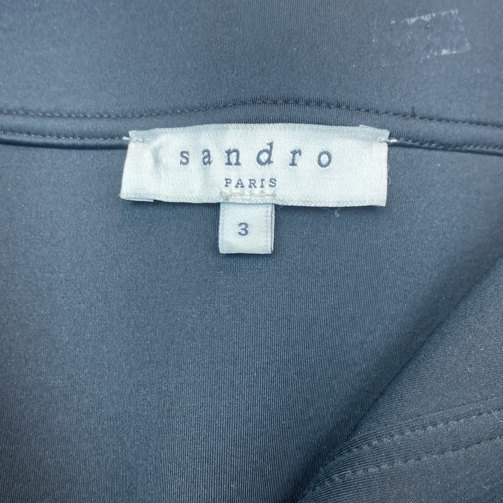 SANDRO • Juliena Scuba Skirt with pockets - Picture 6 of 9
